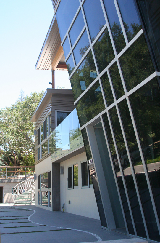 Lakeside Addition & Wholehouse Remodel, ENR architects, Lake Sherwood, CA 91361 - Stair Tower